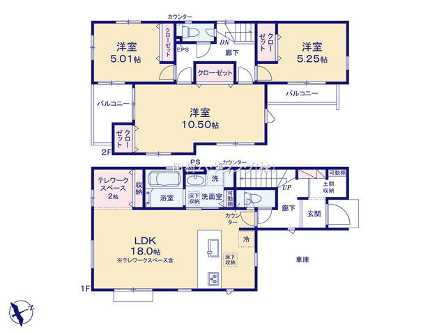 ふじみ野駅 徒歩24分 構造:木造土地面積:125.46平米 ( 37.95坪 ) 建物面積:103.5平米 ( 31.3坪 )